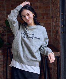 ANY（エニィ）の「刺繍ロゴニット（ニット/セーター・レディース）」