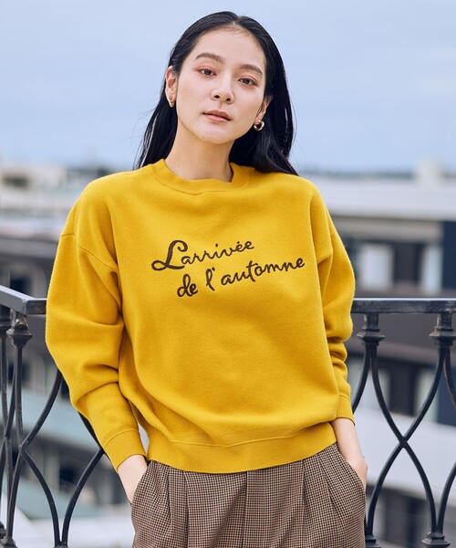 【紗栄子さん着用モデル】ニナリッチ 刺繍ロゴ ニットセーター 定価13万円 紗栄子さん着用モデル】ニナリッチ 刺繍ロゴ ニットセーター 定価13万