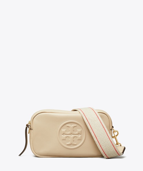 TORY BURCH(トリーバーチ)の「ミラー ソフト ミニ クロスボディバッグ(ショルダーバッグ・レディース・ライトベージュ・ONE SIZE)」の2枚目の写真