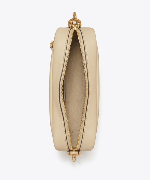TORY BURCH(トリーバーチ)の「ミラー ソフト ミニ クロスボディバッグ(ショルダーバッグ・レディース・ライトベージュ・ONE SIZE)」の4枚目の写真