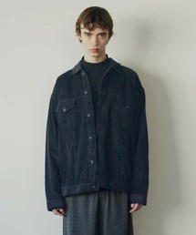 STYLISE（スタイライズ）の「【alvana】CORDUROY TRACKER JACKET / インクブラック [ALV-90154]（ダウンジャケット/コート）」