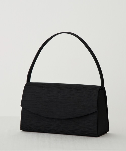 CARETTE(カレット)の「「米沢織」の日本製 ブラックバッグ【喪服 礼服 ブラックフォーマル】(ハンドバッグ・レディース・ブラック・FREE)」の10枚目の写真