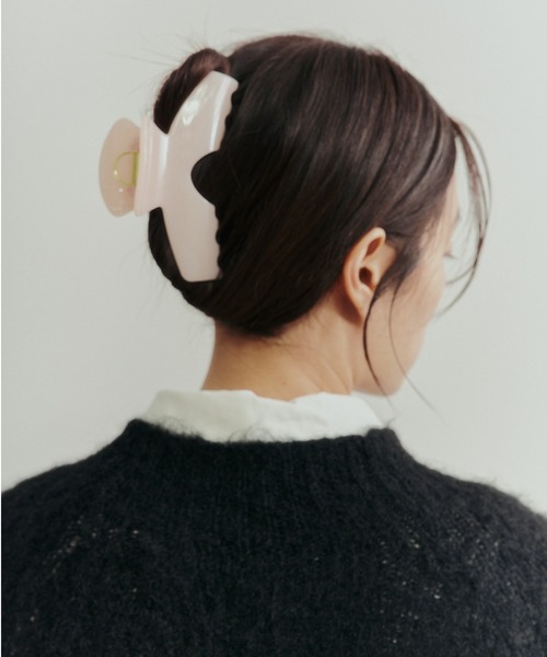 Libra Cue(リブラ キュー)の「ヘアクリップ(バレッタ/ヘアクリップ・レディース・ボルドー/ピンク/グリーン/ブラウン/ブラック・FREE)」の18枚目の写真