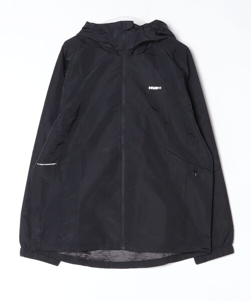 HUF（ハフ）の「HUF ALL CAPS SHELL JACKET ハフ オールキャップス ナイロンジャケット（ナイロンジャケット・メンズ・ブラック・SMALL/MEDIUM/X-LARGE/LARGE）」の10枚目の写真