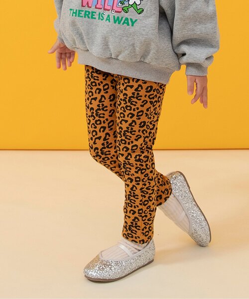 BREEZE（ブリーズ）の「【裏シャギー】あったか カラバリレギパン_ジュニア対応（その他パンツ・キッズ・ブラック/ブラウン/キャメル/ライトグレー/チェック/インディゴブルー・80/90/100/110/120/130/140）」の6枚目の写真