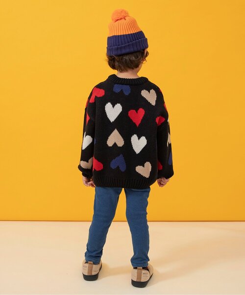 BREEZE（ブリーズ）の「【裏シャギー】あったか カラバリレギパン_ジュニア対応（その他パンツ・キッズ・ブラック/ブラウン/キャメル/ライトグレー/チェック/インディゴブルー・80/90/100/110/120/130/140）」の17枚目の写真