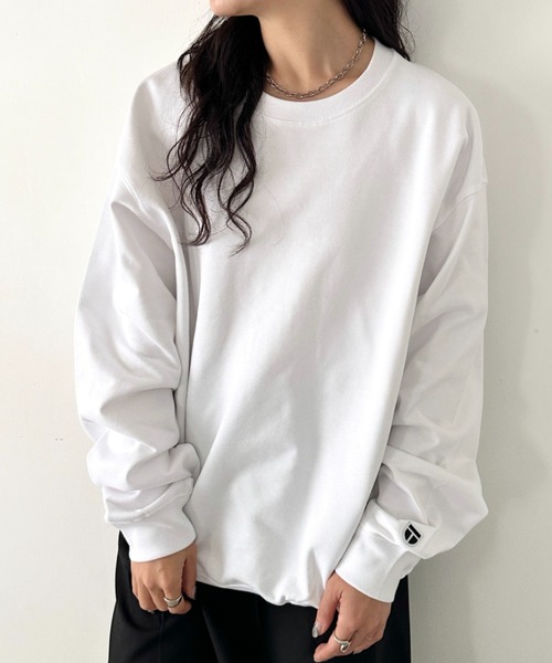 NEWTRAL PRODUCTS(ニュートラルプロダクツ)の「NEWTRAL(ニュートラル)/214 11.2oz Standard Emblem CN Sweat/サイズ展開多数 長袖 トップス プルオーバー スウェット(スウェット・レディース・グレー/ダークグリーン/アッシュグレー/ネイビー/ホワイト/サンドベージュ/ブラック・S/M/L/XL/XXL)」の12枚目の写真