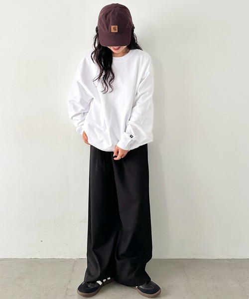 NEWTRAL PRODUCTS(ニュートラルプロダクツ)の「NEWTRAL(ニュートラル)/214 11.2oz Standard Emblem CN Sweat/サイズ展開多数 長袖 トップス プルオーバー スウェット(スウェット・レディース・グレー/ダークグリーン/アッシュグレー/ネイビー/ホワイト/サンドベージュ/ブラック・S/M/L/XL/XXL)」の13枚目の写真
