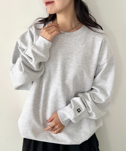 NEWTRAL PRODUCTS(ニュートラルプロダクツ)の「NEWTRAL(ニュートラル)/214 11.2oz Standard Emblem CN Sweat/サイズ展開多数 長袖 トップス プルオーバー スウェット(スウェット・レディース・グレー/ダークグリーン/アッシュグレー/ネイビー/ホワイト/サンドベージュ/ブラック・S/M/L/XL/XXL)」の19枚目の写真