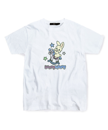ESCAPEFROM（エスケープフロム）の「Blue Bunny and Pony T-Shirt White（Tシャツ/カットソー・メンズ）」