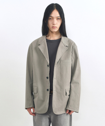 INSILENCE（インサイロンス）の「ガーメントダイコットンブレザー ベージュ（テーラードジャケット）」