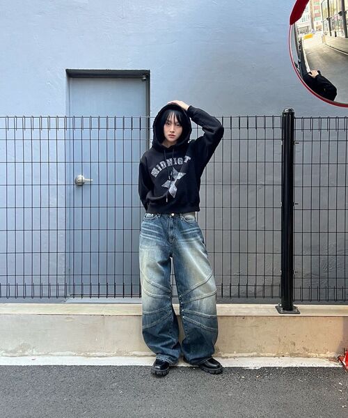 Midnight Move（ミッドナイトムーブ）の「spider pants [black]（デニムパンツ・レディース・その他・SMALL/MEDIUM）」の7枚目の写真