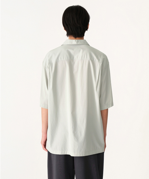 MUSINSA STANDARD（ムシンサスタンダード）の「リラックスドCRオープンカラー半袖シャツ[ダスティミント]（シャツ/ブラウス・メンズ・その他・SMALL/MEDIUM/LARGE/X-LARGE/XX-LARGE）」の3枚目の写真