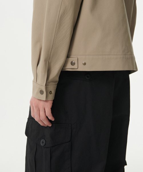 MUSINSA STANDARD（ムシンサスタンダード）の「ヘビーウェイトCPワークジャケット[ベージュ]（ブルゾン・メンズ・その他・MEDIUM/LARGE/X-LARGE/XX-LARGE）」の9枚目の写真