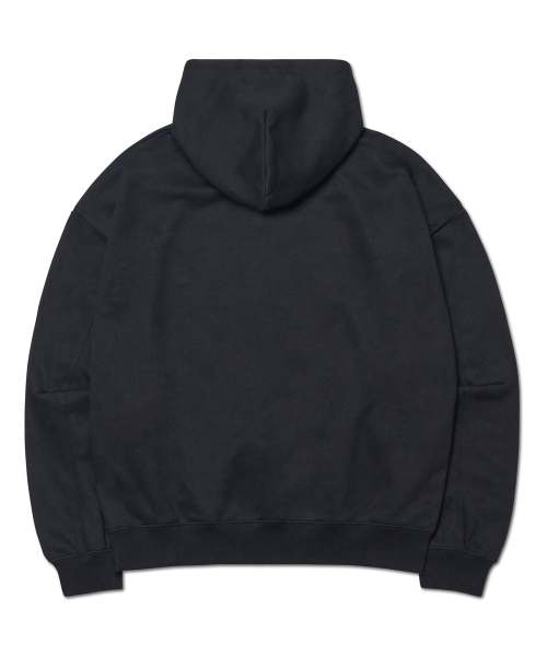 NOMANUAL（NOMANUAL）の「R.V CHAIN STITCHED HOODED ZIP-UP - BLACK（パーカー・レディース・その他・SMALL/MEDIUM/LARGE/X-LARGE）」の2枚目の写真