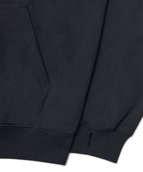 NOMANUAL（NOMANUAL）の「R.V CHAIN STITCHED HOODED ZIP-UP - BLACK（パーカー・レディース・その他・SMALL/MEDIUM/LARGE/X-LARGE）」の6枚目の写真