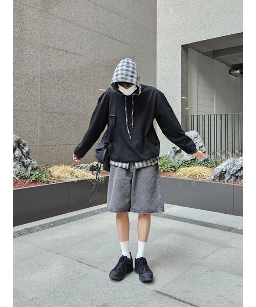 XERO（ゼロ）の「Long Sleeve String Ringer T-Shirts [3 Colors]（Tシャツ/カットソー・レディース・ブラック/ライトグレー・LARGE/MEDIUM）」の8枚目の写真