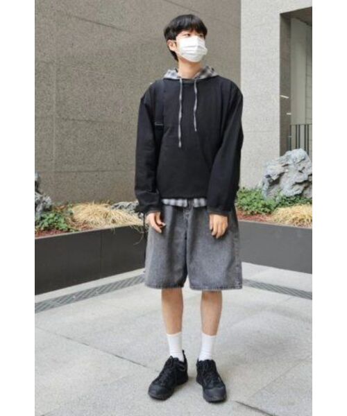 XERO（ゼロ）の「Long Sleeve String Ringer T-Shirts [3 Colors]（Tシャツ/カットソー・レディース・ブラック/ライトグレー・LARGE/MEDIUM）」の9枚目の写真