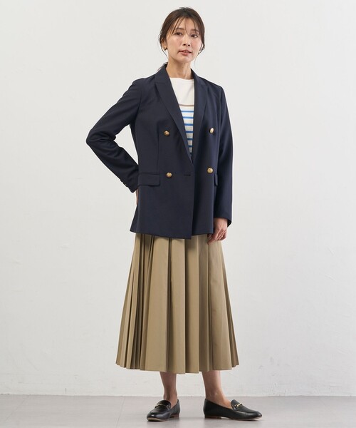 J.PRESS(ジェイプレス)の「Rayon Stretch Border ニット(ニット/セーター・レディース・ネイビー系1/ブルー系1/ブラウン系1・LARGE/MEDIUM)」の22枚目の写真