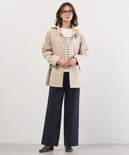 J.PRESS(ジェイプレス)の「Rayon Stretch Border ニット(ニット/セーター・レディース・ネイビー系1/ブルー系1/ブラウン系1・LARGE/MEDIUM)」の16枚目の写真