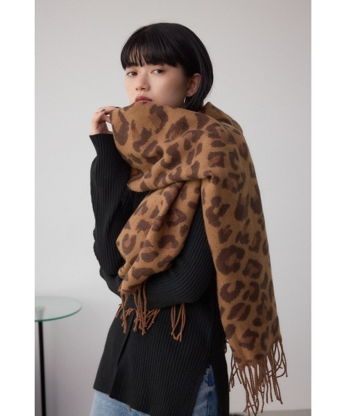 ビッグレオパードストール（ストール/ショール）｜AZUL BY MOUSSY