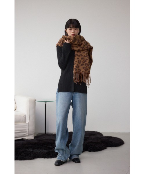 ビッグレオパードストール（ストール/ショール）｜AZUL BY MOUSSY