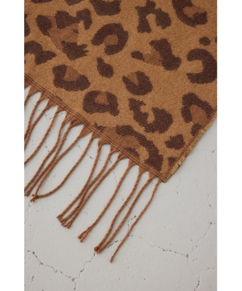 AZUL by moussy（アズールバイマウジー）の「ビッグレオパードストール（ストール/ショール・レディース・ブラウン系その他/グレー系その他・FREE）」の15枚目の写真