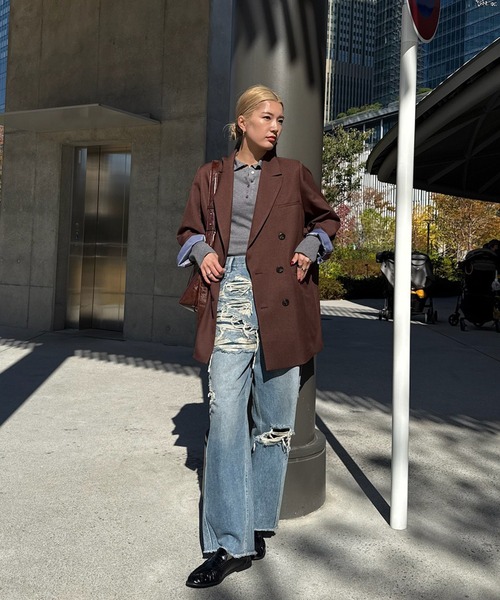 UND HARD DAMAGE LOOSE DENIM（デニムパンツ）｜Ameri（アメリ）の