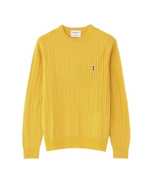 【WEB&一部店舗限定】バッキンガムベア ケーブル クルーネックプルオーバー