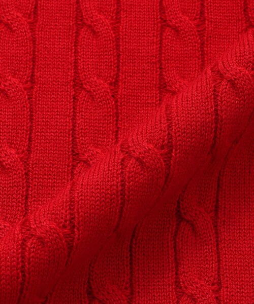 MACKINTOSH PHILOSOPHY(マッキントッシュ フィロソフィー)の「【WEB&一部店舗限定】バッキンガムベア ケーブル クルーネックプルオーバー(ニット/セーター・メンズ・ダークネイビー/イエロー系その他3/オフホワイト/ライトブルー・38/40)」の10枚目の写真
