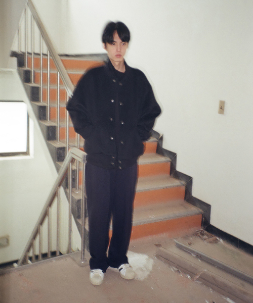 XERO（ゼロ）の「ディープワンタックスウェットパンツ [ネイビー]（スウェットパンツ・メンズ・その他・MEDIUM/LARGE/X-LARGE/FREE/SMALL）」の6枚目の写真