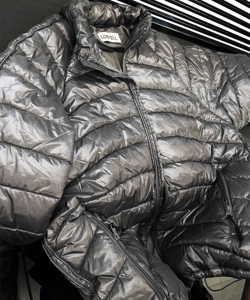 COSYHARU（コシハル）の「軽量ショートパディング（ダウンジャケット/コート・メンズ・シルバー・FREE）」の12枚目の写真