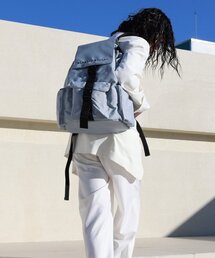 BLESSED BULLET（ブレスドブレッド）の「テクニカルマルチバックパックII-ホワイトグレー（バックパック/リュック）」