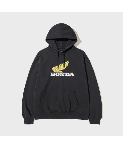 Vintage Logo Hoodie Black（パーカー）｜HONDA MOTORCYCLE（ホンダ
