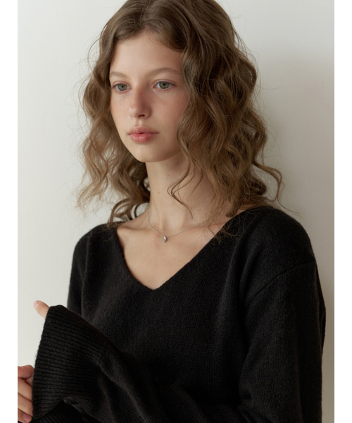 RE_L（リエル）の「Marshy v knit (black)（ニット/セーター・レディース・その他・FREE）」の3枚目の写真