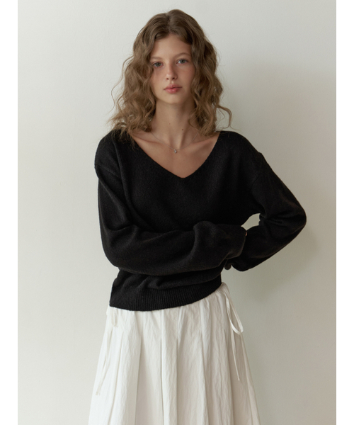 RE_L（リエル）の「Marshy v knit (black)（ニット/セーター・レディース・その他・FREE）」の5枚目の写真