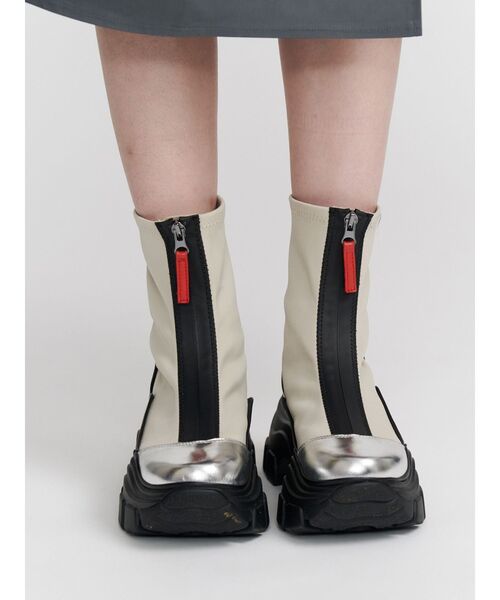 UN3D.（アンスリード）の「SNEAKER BOOTS / スニーカーブーツ（ブーツ・レディース・その他1/ブラック・36/37/38）」の3枚目の写真