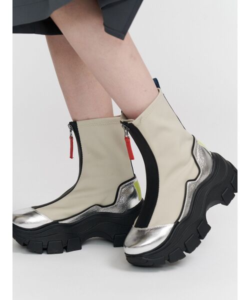 UN3D.（アンスリード）の「SNEAKER BOOTS / スニーカーブーツ（ブーツ・レディース・その他1/ブラック・36/37/38）」の4枚目の写真