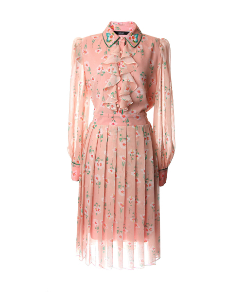 UNTAGE（アンテージ）の「ムグンファフリルワンピース[pink(WOMAN)]_UWS-FS14（ワンピース・レディース・その他・FREE）」の3枚目の写真