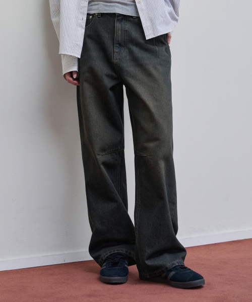 LEATHERY（レザリー）の「バルーンフィットワイドデニムパンツ [ライトブルー]（デニムパンツ・レディース・その他・SMALL/LARGE/MEDIUM）」の6枚目の写真