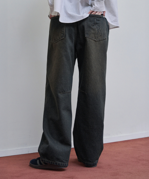 LEATHERY（レザリー）の「バルーンフィットワイドデニムパンツ [ライトブルー]（デニムパンツ・レディース・その他・SMALL/LARGE/MEDIUM）」の7枚目の写真