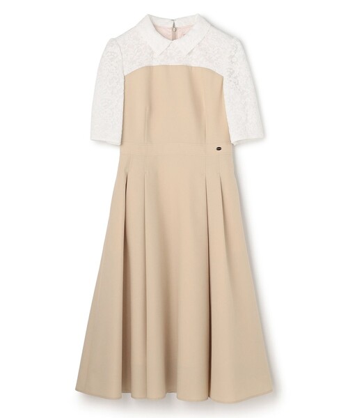 TOCCA(トッカ)の「LACE A LA CARTE HALF SLEEVE ドレス(ワンピース・レディース・ネイビー系/ブラウン系・0/2/4/6/00)」の11枚目の写真