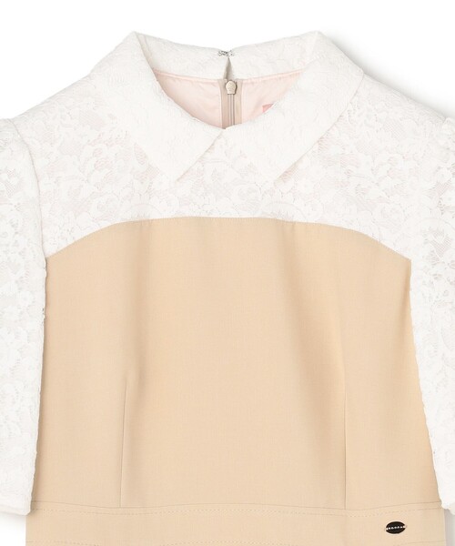 TOCCA(トッカ)の「LACE A LA CARTE HALF SLEEVE ドレス(ワンピース・レディース・ネイビー系/ブラウン系・0/2/4/6/00)」の13枚目の写真