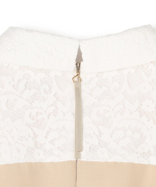 TOCCA(トッカ)の「LACE A LA CARTE HALF SLEEVE ドレス(ワンピース・レディース・ネイビー系/ブラウン系・0/2/4/6/00)」の5枚目の写真
