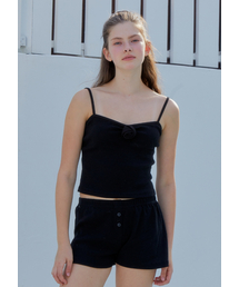 BUTTON SHORTS_BLACK