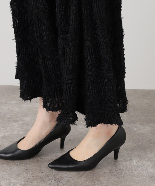 SLOBE IENA（スローブイエナ）の「マジョリカジャガードフレアスカート（スカート・レディース・キャメル/ブラック・FREE）」の8枚目の写真