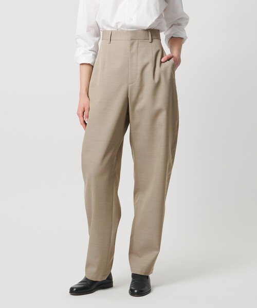 LOEFF（ロエフ）の「＜LOEFF＞ギャバジン ボンタン パンツ（その他パンツ・レディース・ナチュラル/ダークグレー・2/1/0）」の22枚目の写真