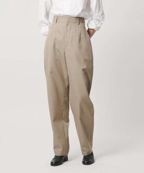 LOEFF（ロエフ）の「＜LOEFF＞ギャバジン ボンタン パンツ（その他パンツ・レディース・ナチュラル/ダークグレー・2/1/0）」の20枚目の写真