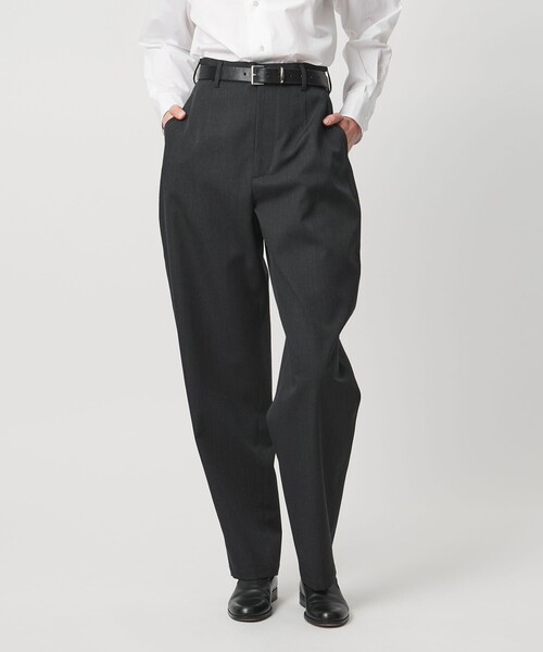 LOEFF（ロエフ）の「＜LOEFF＞ギャバジン ボンタン パンツ（その他パンツ・レディース・ナチュラル/ダークグレー・2/1/0）」の17枚目の写真