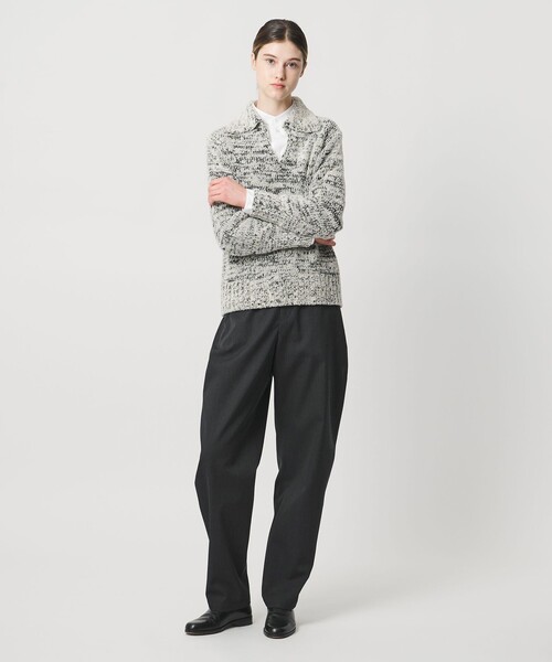 LOEFF（ロエフ）の「＜LOEFF＞ギャバジン ボンタン パンツ（その他パンツ・レディース・ナチュラル/ダークグレー・2/1/0）」の14枚目の写真